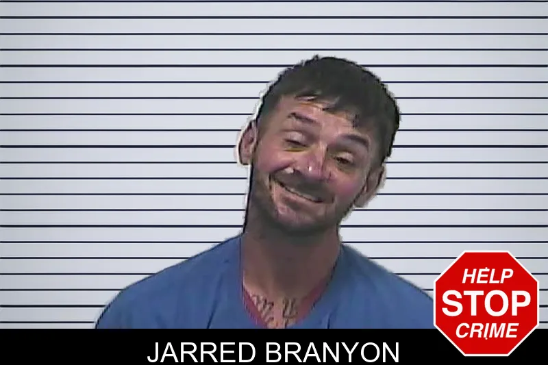 Jarred Branyon mugshot