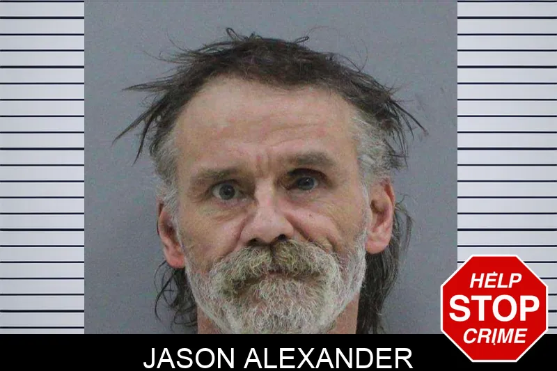 Jason Alexander mugshot