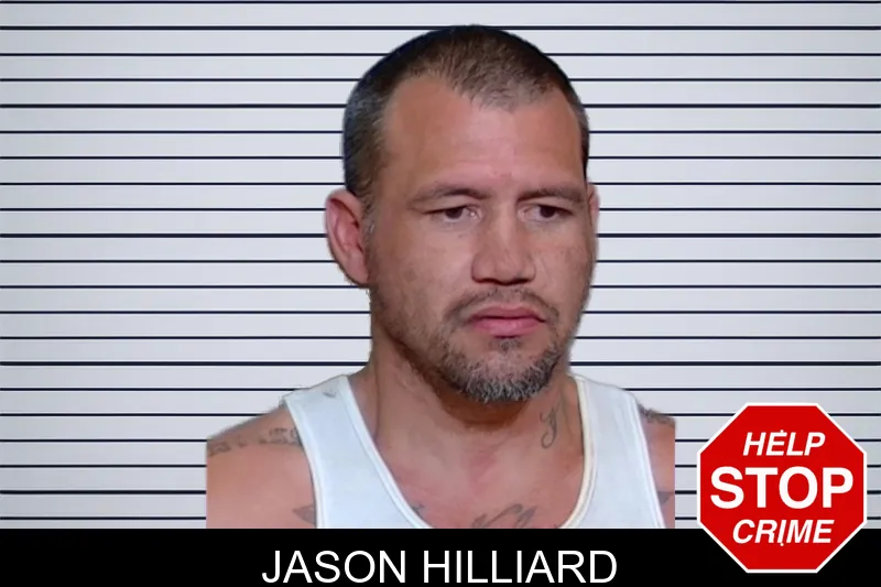 Jason Hilliard mugshot