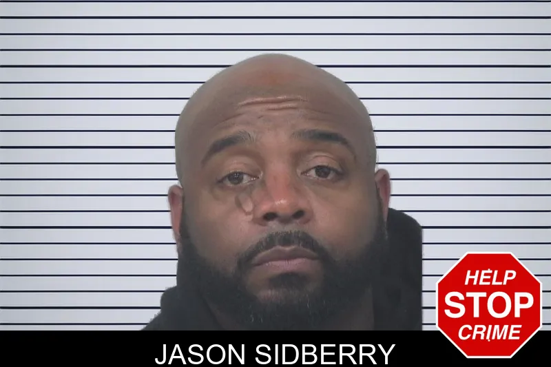Jason Sidberry mugshot