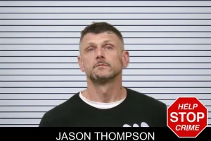 Jason Thompson mugshot