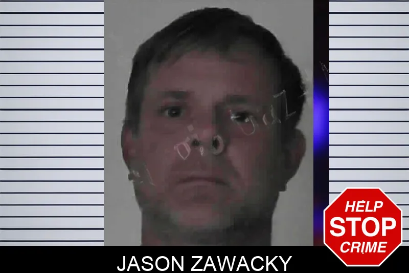 Jason Zawacky mugshot