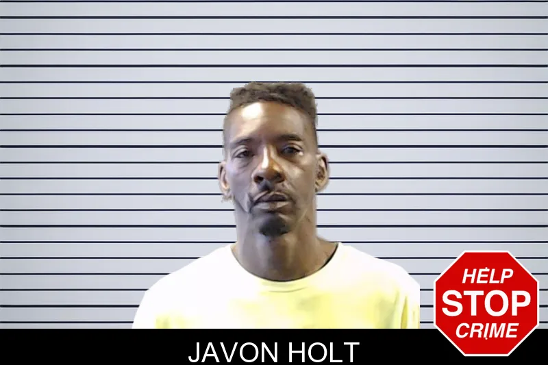 Javon Holt mugshot