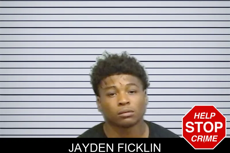 Jayden Ficklin mugshot