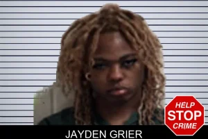Jayden Grier mugshot