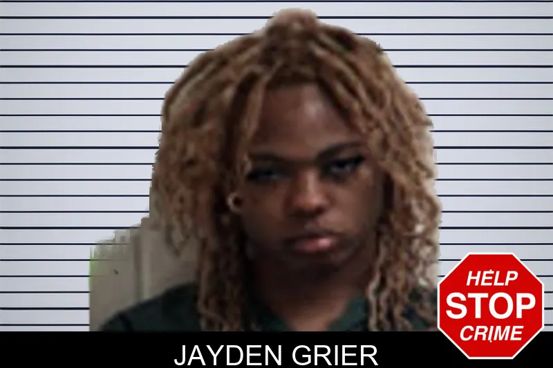 Jayden Grier mugshot