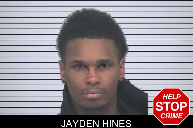 Jayden Hines mugshot