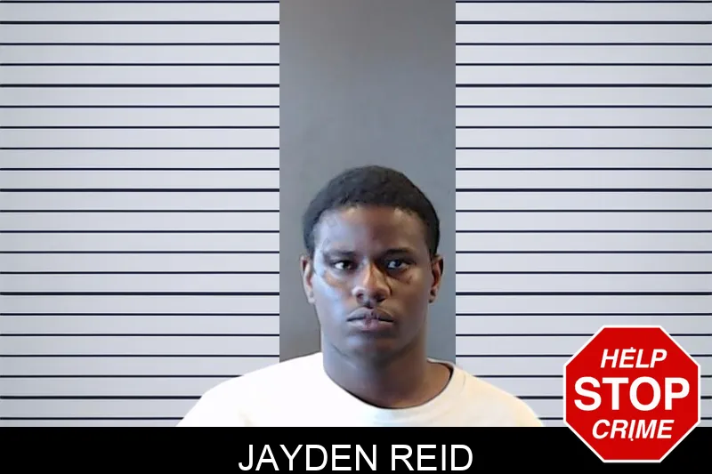 Jayden Reid mugshot