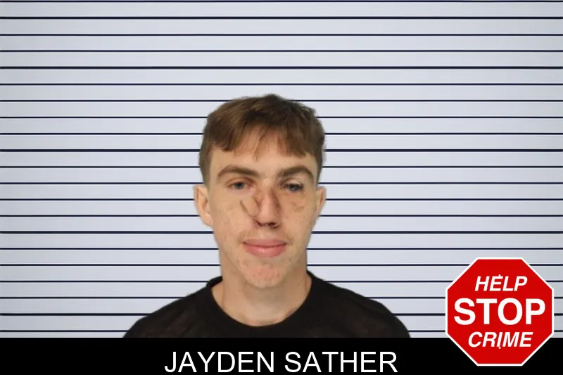 Jayden Sather mugshot