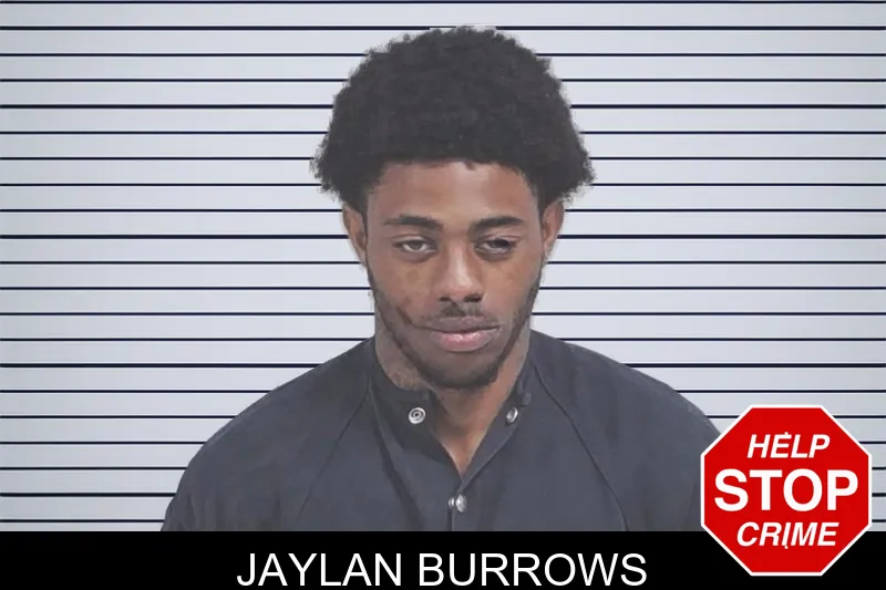 Jaylan Burrows mugshot