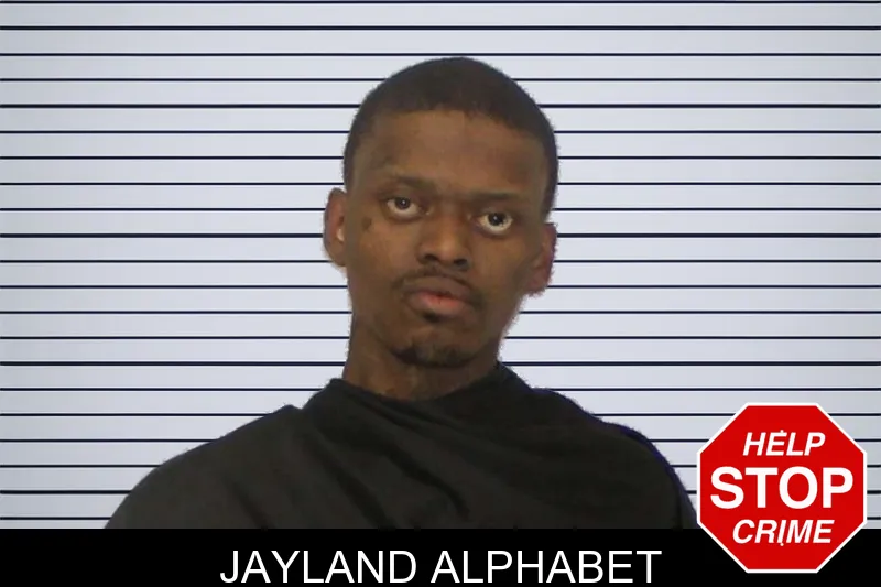 Jayland Alphabet mugshot