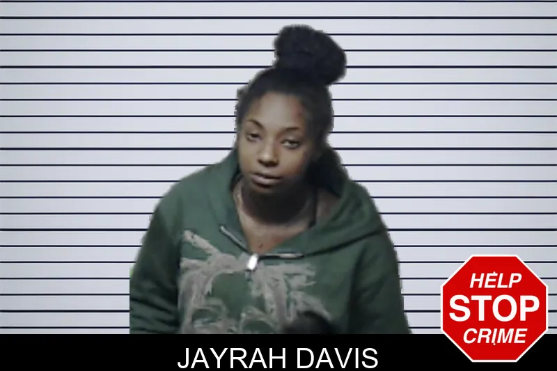 Jayrah Davis mugshot