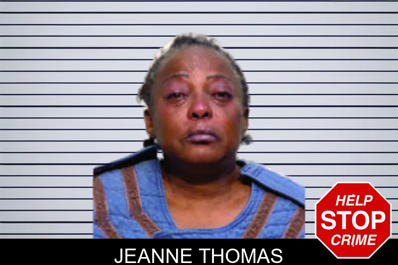 Jeanne Thomas mugshot