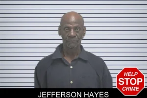 Jefferson Hayes mugshot