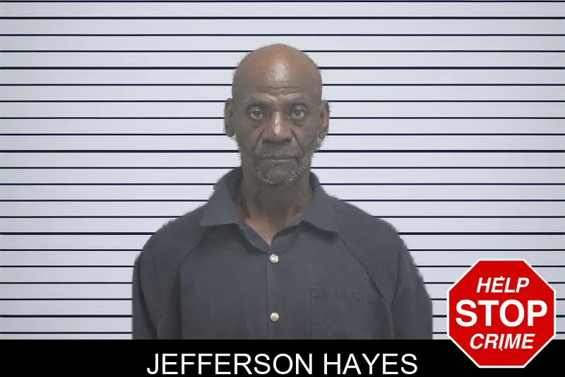 Jefferson Hayes mugshot