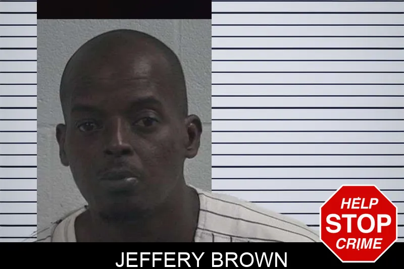 Jeffery Brown mugshot