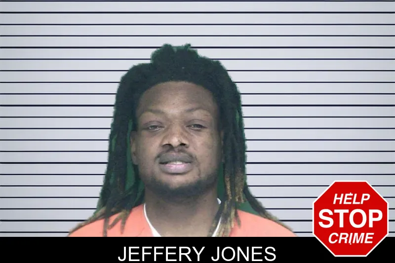 Jeffery Jones mugshot