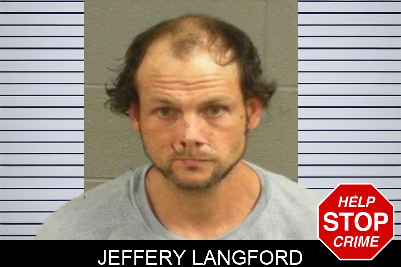 Jeffery Langford mugshot