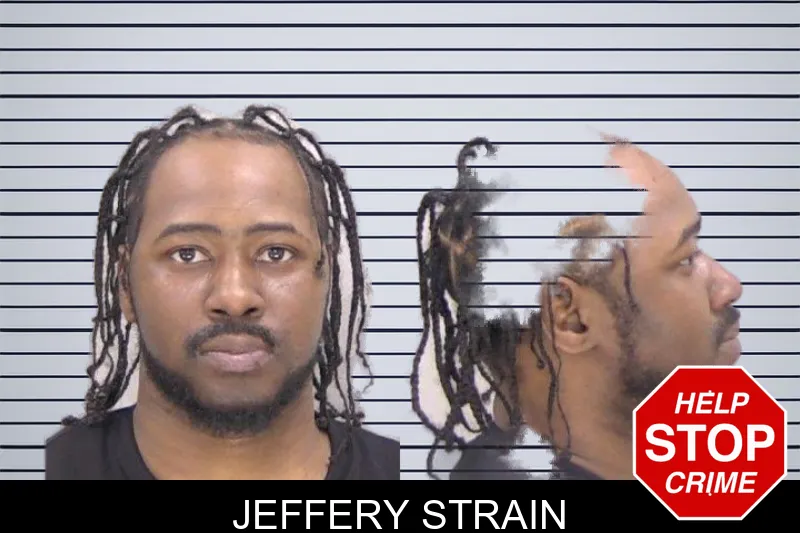 Jeffery Strain mugshot