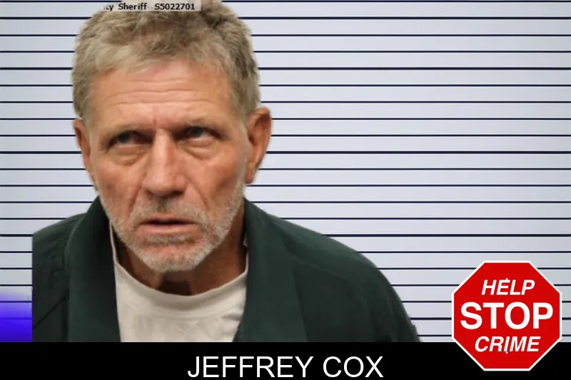 Jeffrey Cox mugshot