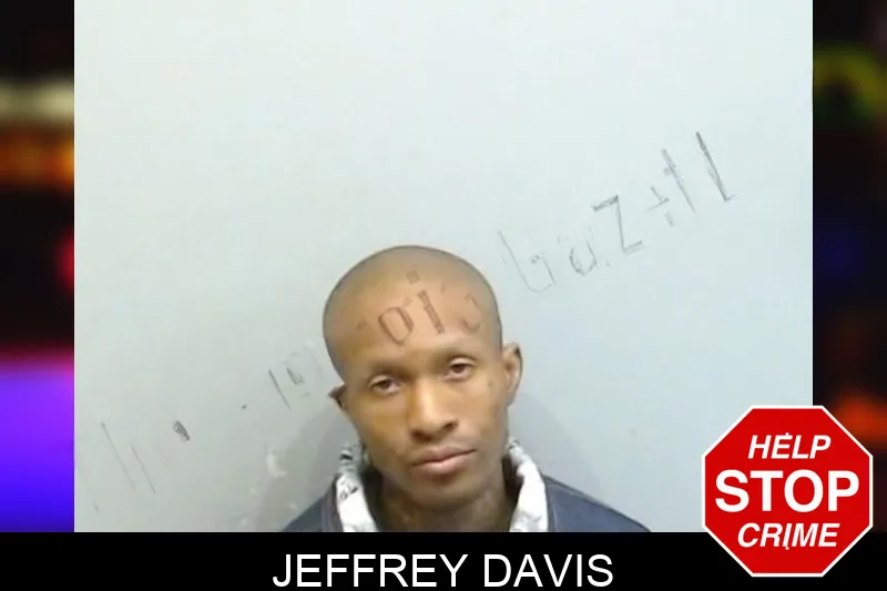 Jeffrey Davis mugshot
