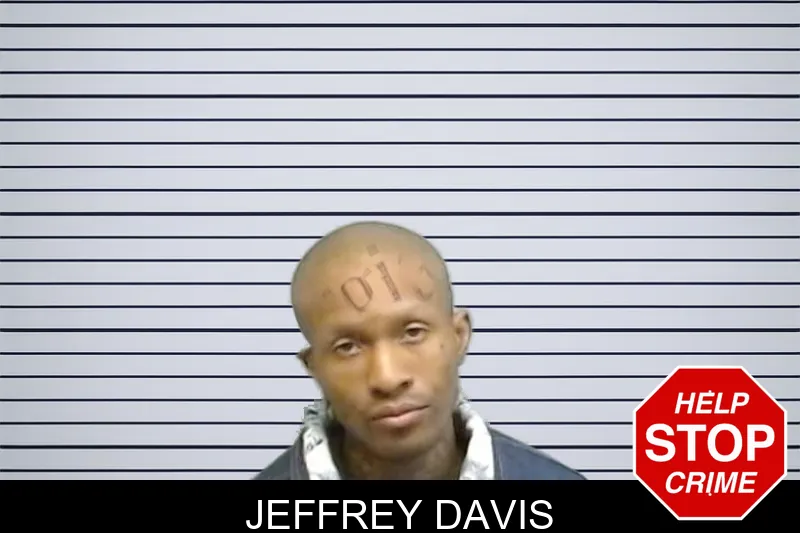 Jeffrey Davis mugshot