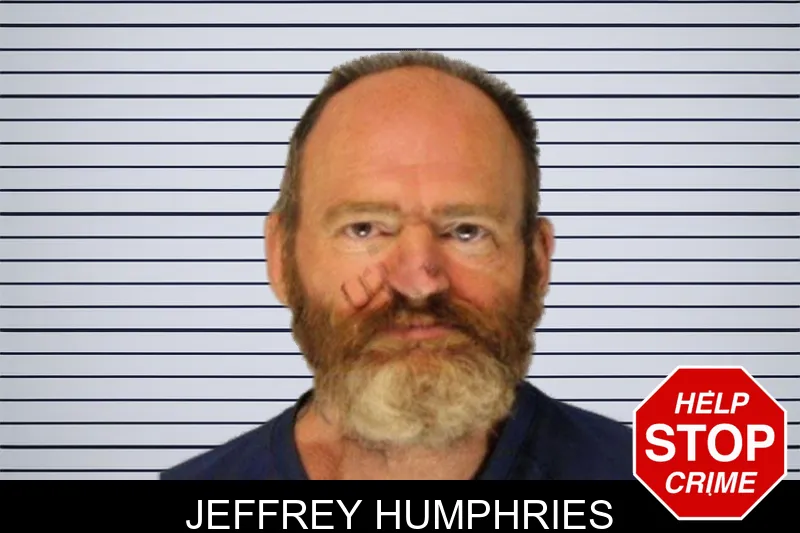 Jeffrey Humphries mugshot