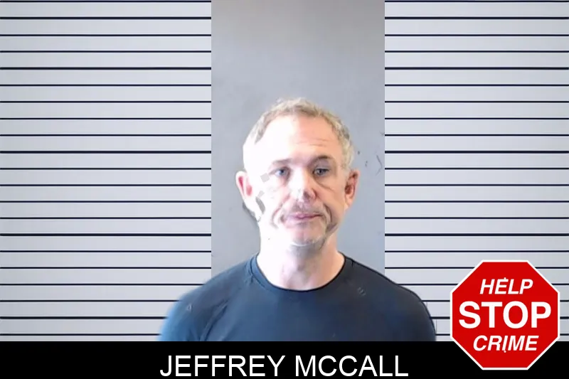Jeffrey McCall mugshot