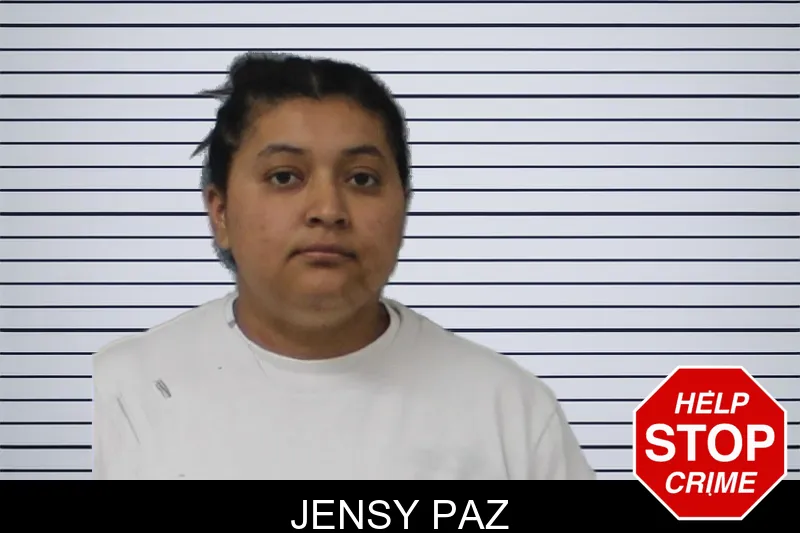 Jensy Paz mugshot