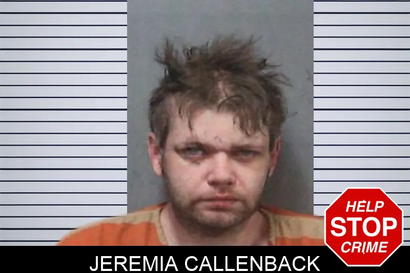 Jeremia Callenback mugshot