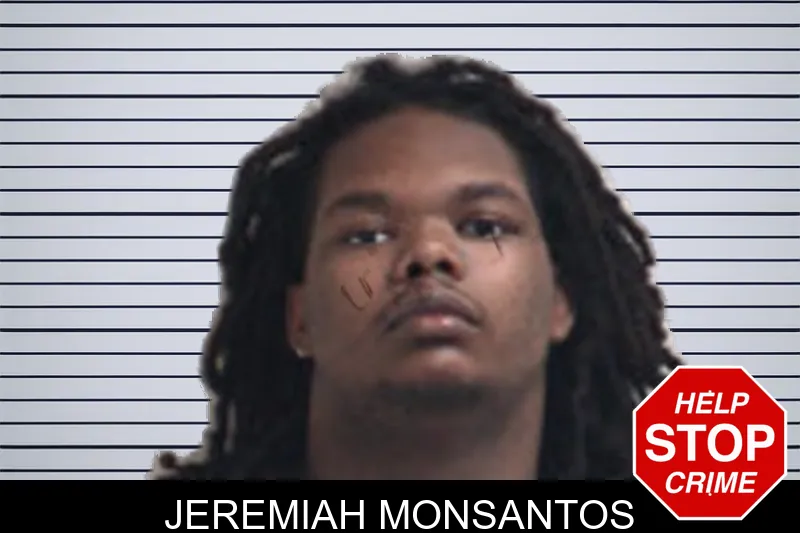 Jeremiah Monsantos mugshot