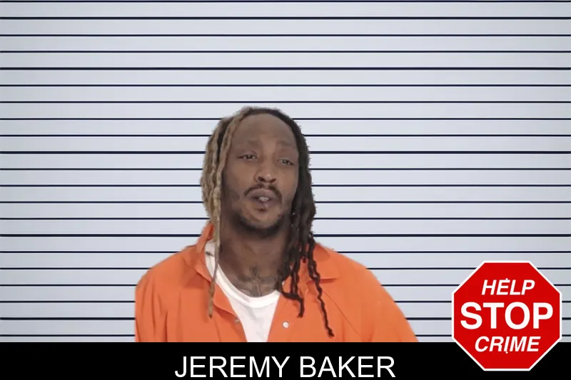 Jeremy Baker mugshot