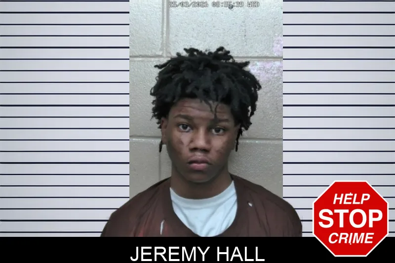 Jeremy Hall mugshot