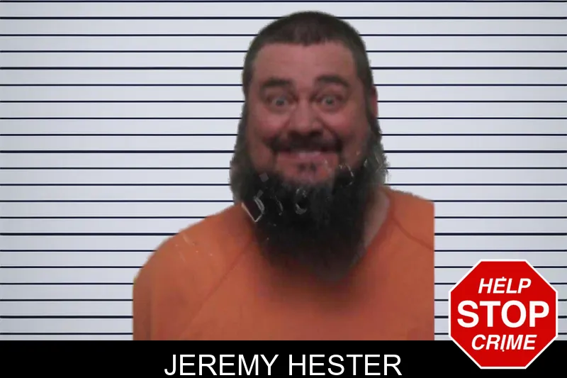 Jeremy Hester mugshot