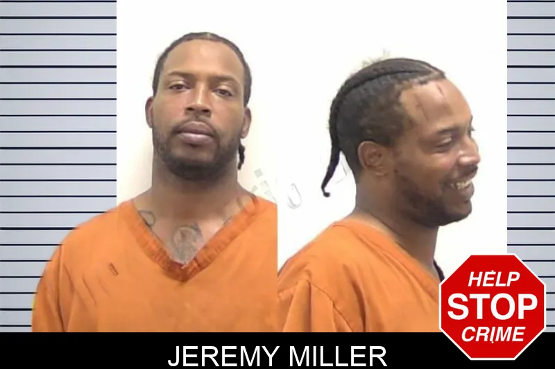 Jeremy Miller mugshot