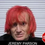 Jeremy Parson mugshot