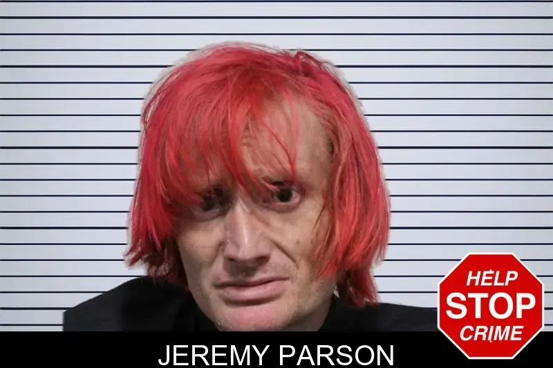 Jeremy Parson mugshot