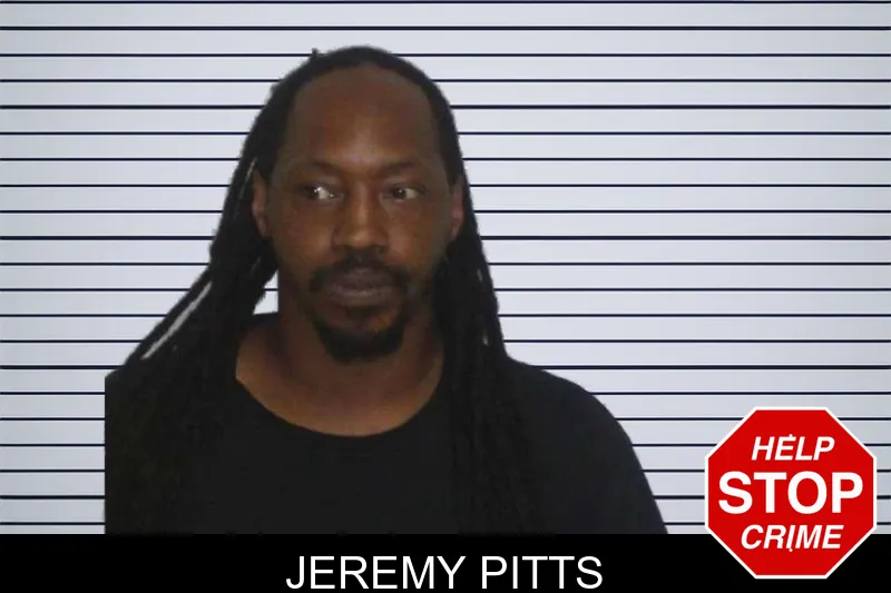 Jeremy Pitts mugshot