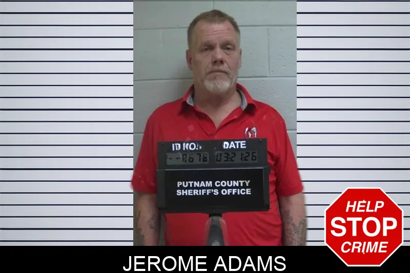 Jerome Adams mugshot – Putnam County , Georgia Jerome Adams mugshot