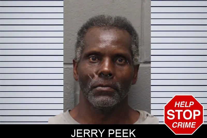 Jerry Peek mugshot