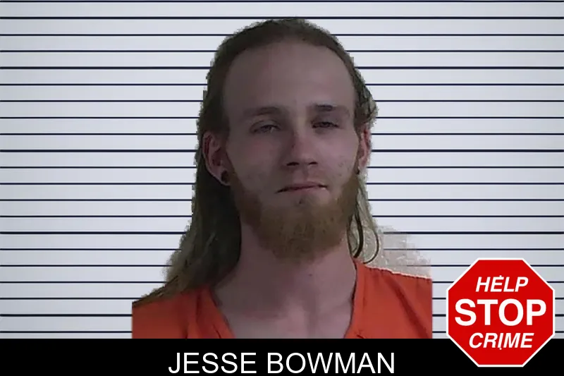 Jesse Bowman mugshot