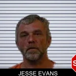 Jesse Evans mugshot