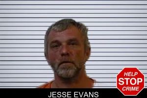 Jesse Evans mugshot