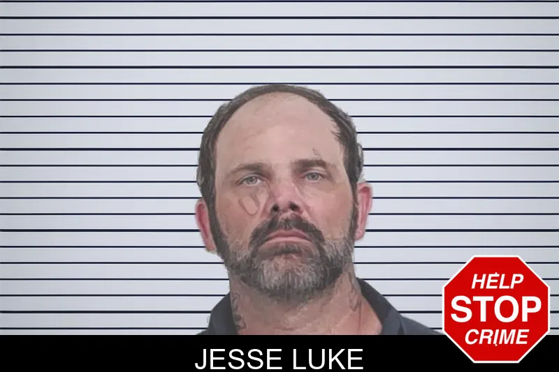 Jesse Luke mugshot