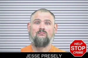 Jesse Presely mugshot