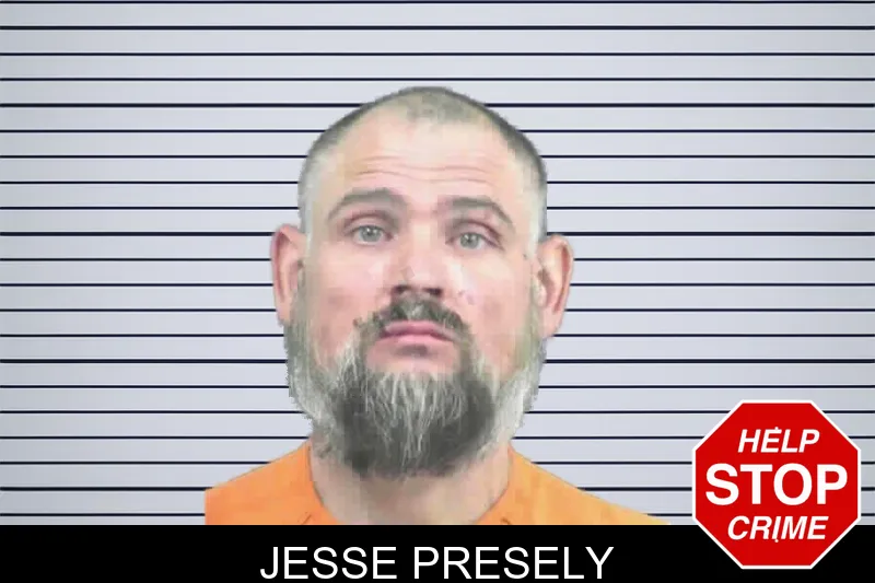 Jesse Presely mugshot