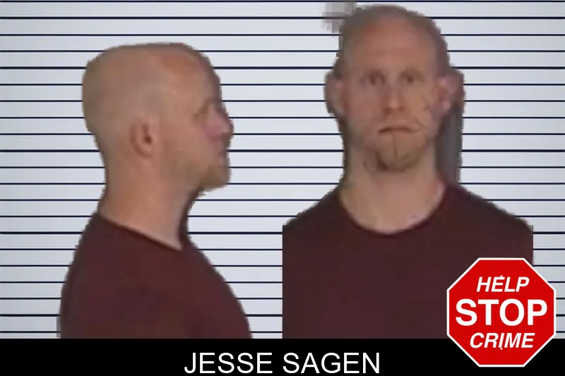 Jesse Sagen mugshot