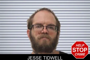 Jesse Tidwell mugshot