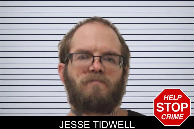 Jesse Tidwell mugshot
