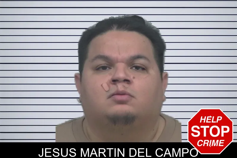 Jesus Martin Del Campo mugshot